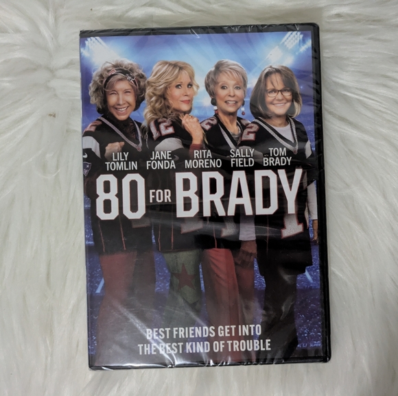 80 for Brady DVD Lily Tomlin Jane Fonda Rita Moreno Sally Field NEW! - Picture 3 of 4